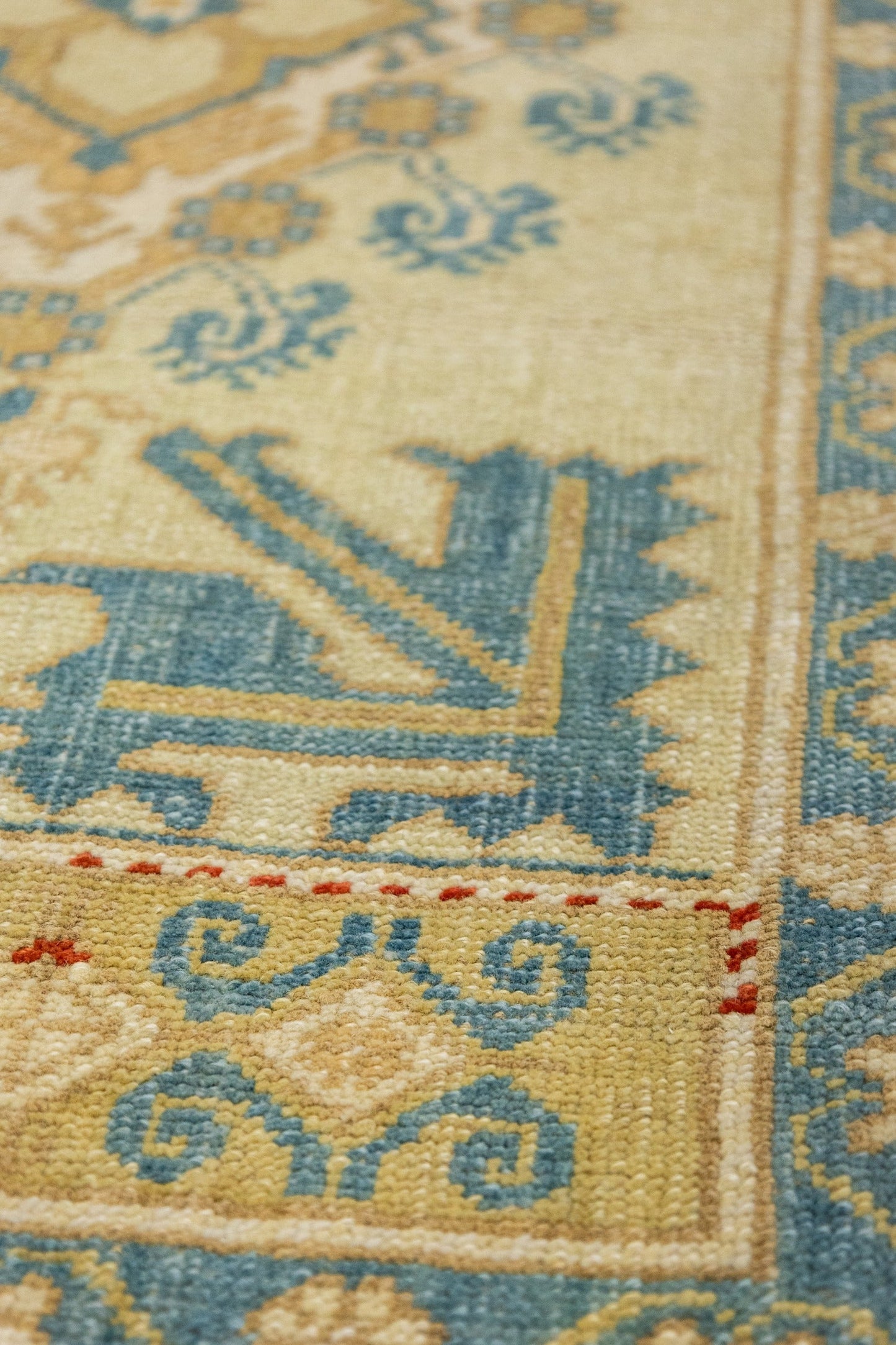 Vintage Yastik Handwoven Tribal Rug, J88059