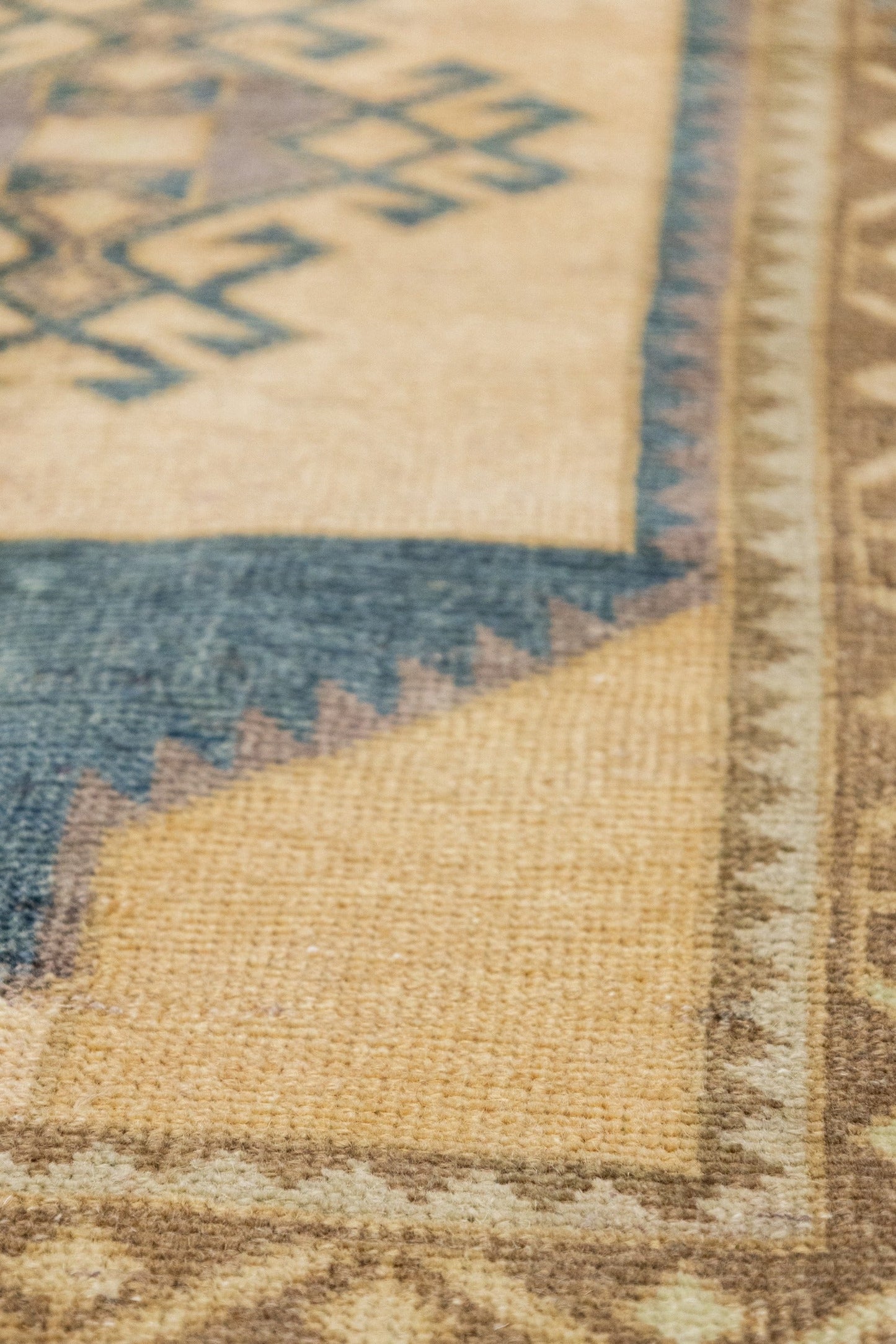 Vintage Yastik Handwoven Tribal Rug, J88061