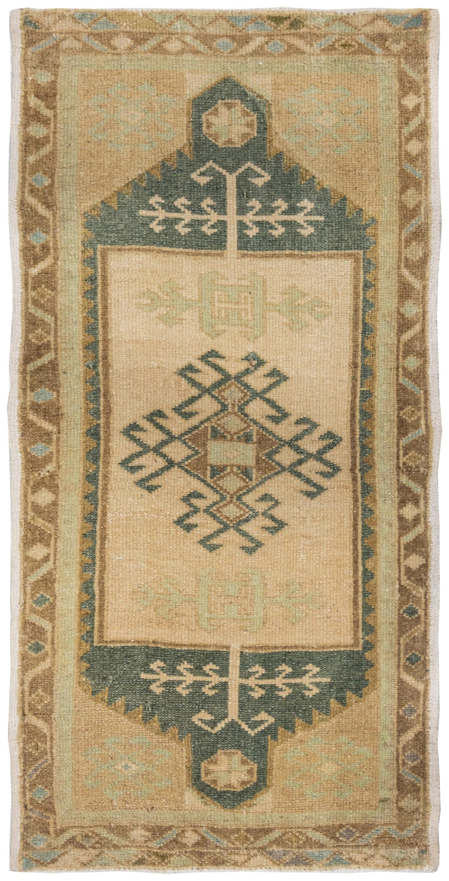 Vintage Yastik Handwoven Tribal Rug