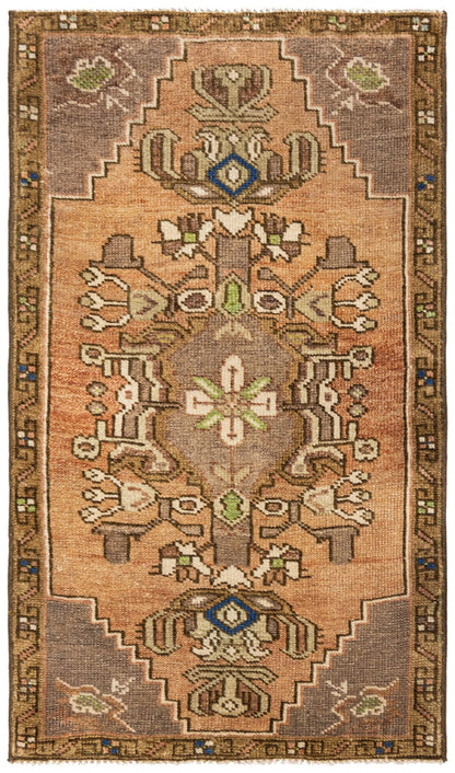 Vintage Yastik Handwoven Tribal Rug