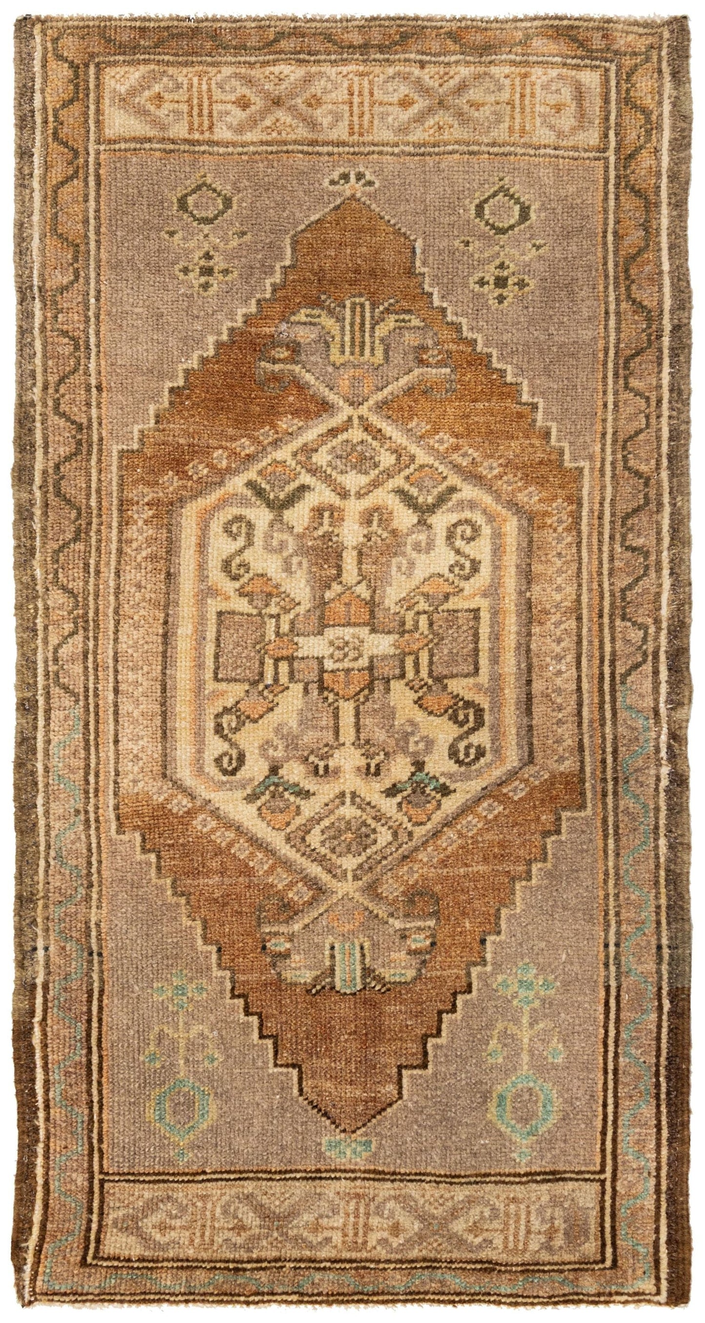 Vintage Yastik Handwoven Tribal Rug