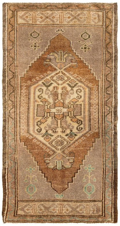 Vintage Yastik Handwoven Tribal Rug