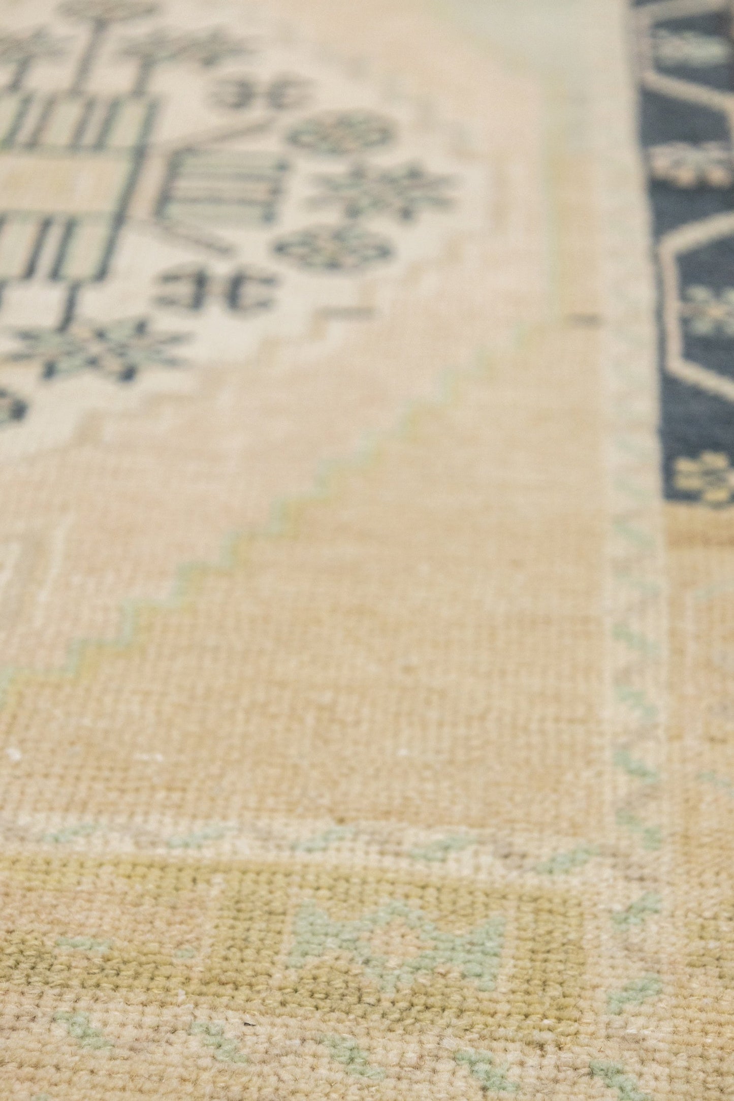 Vintage Yastik Handwoven Tribal Rug, J88075