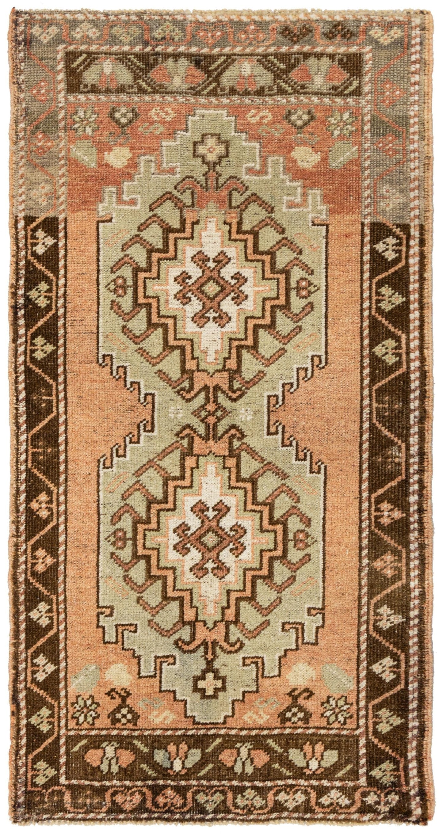 Vintage Yastik Handwoven Tribal Rug