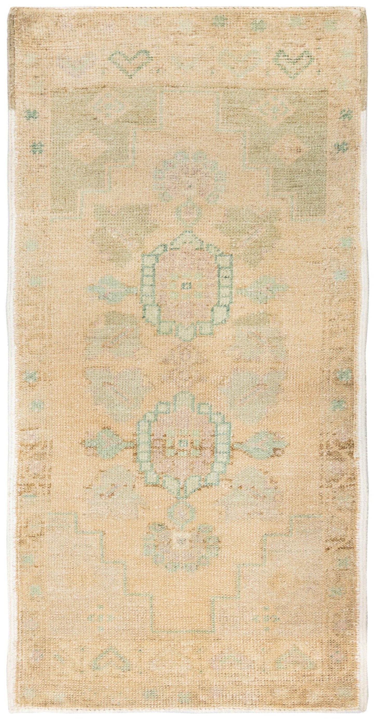 Vintage Yastik Handwoven Tribal Rug
