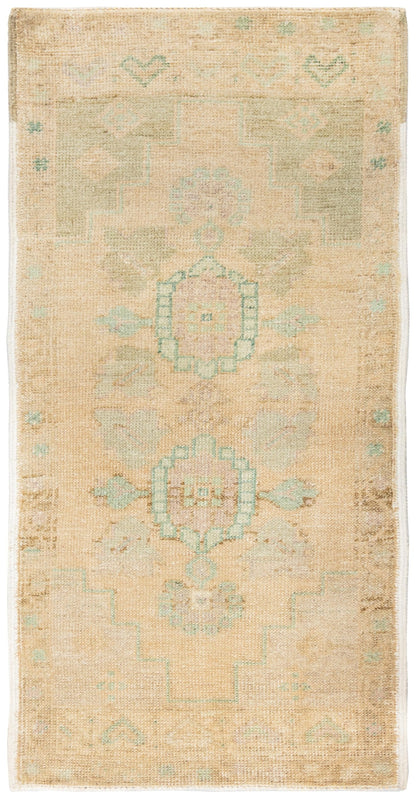 Vintage Yastik Handwoven Tribal Rug
