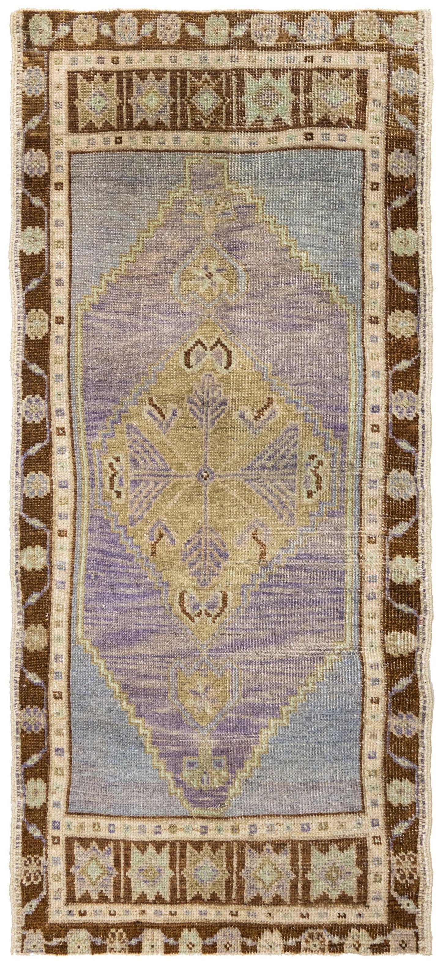 Vintage Yastik Handwoven Tribal Rug