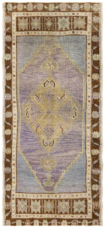 Vintage Yastik Handwoven Tribal Rug
