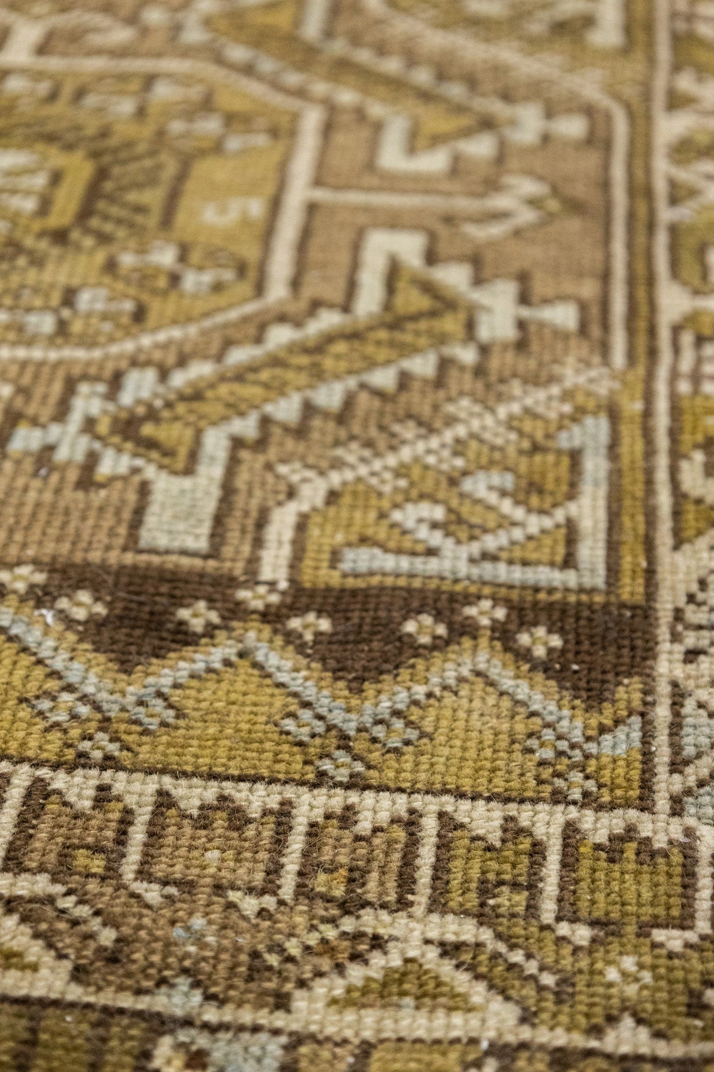 Vintage Yastik Handwoven Tribal Rug, J88088
