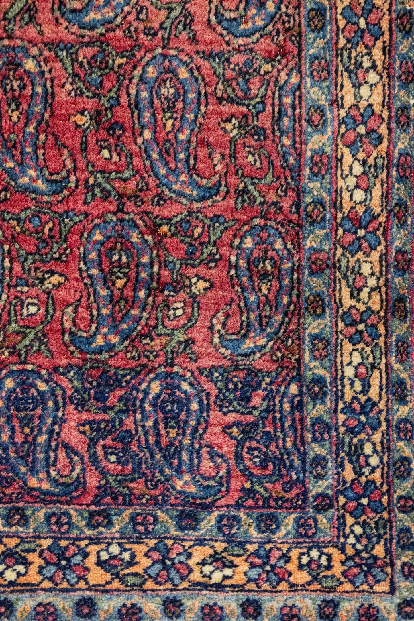 Antique Yezd Handwoven Tribal Rug, JF8802