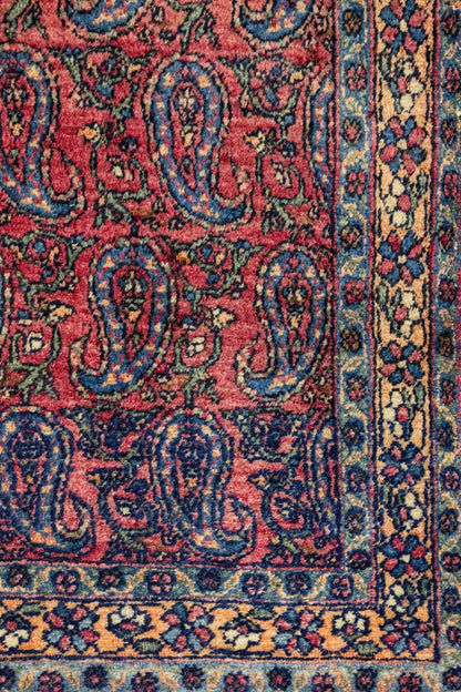 Antique Yezd Handwoven Tribal Rug, JF8802