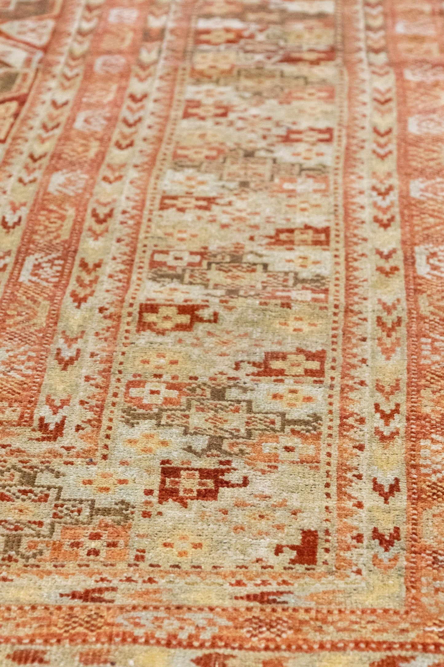 Vintage Yomud Handwoven Tribal Rug, J86265