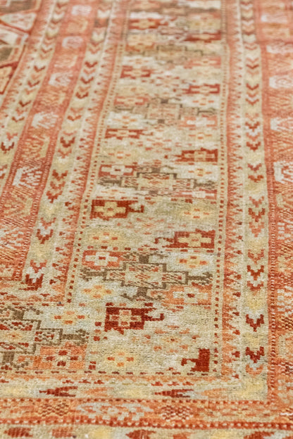 Vintage Yomud Handwoven Tribal Rug, J86265