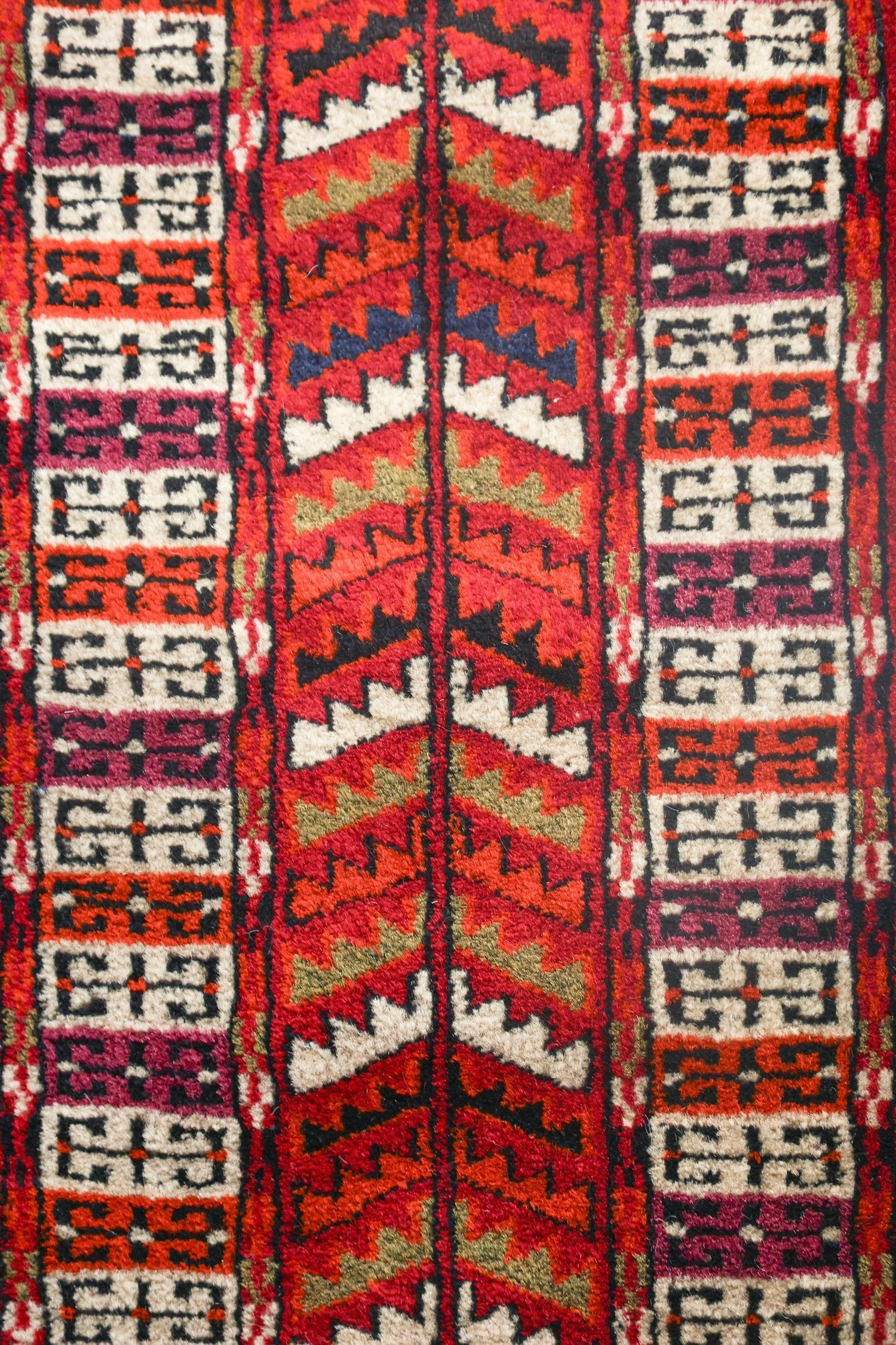 Antique Yomud Handwoven Tribal Rug, JF8704