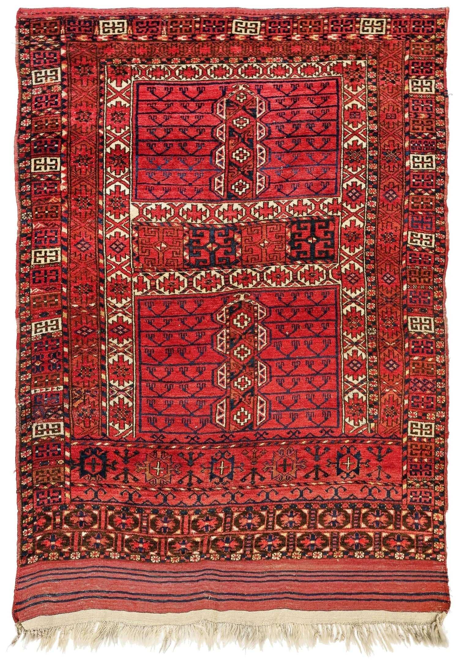 Antique Yomud Ensi Handwoven Tribal Rug | Landry & Arcari – Landry ...