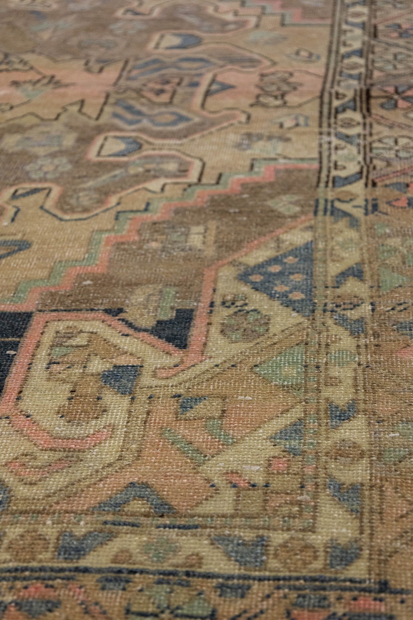 Vintage Zanjan Handwoven Tribal Rug, J86296