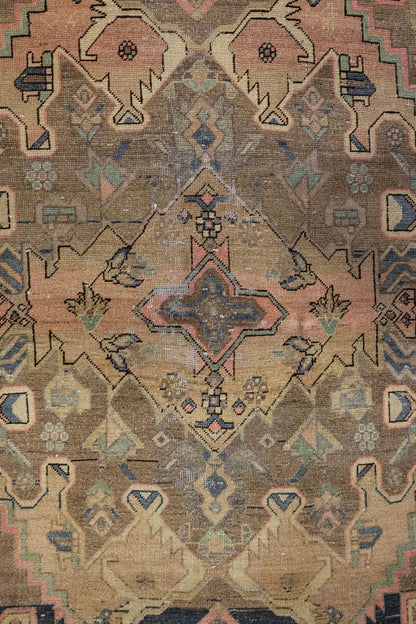 Vintage Zanjan Handwoven Tribal Rug, J86296