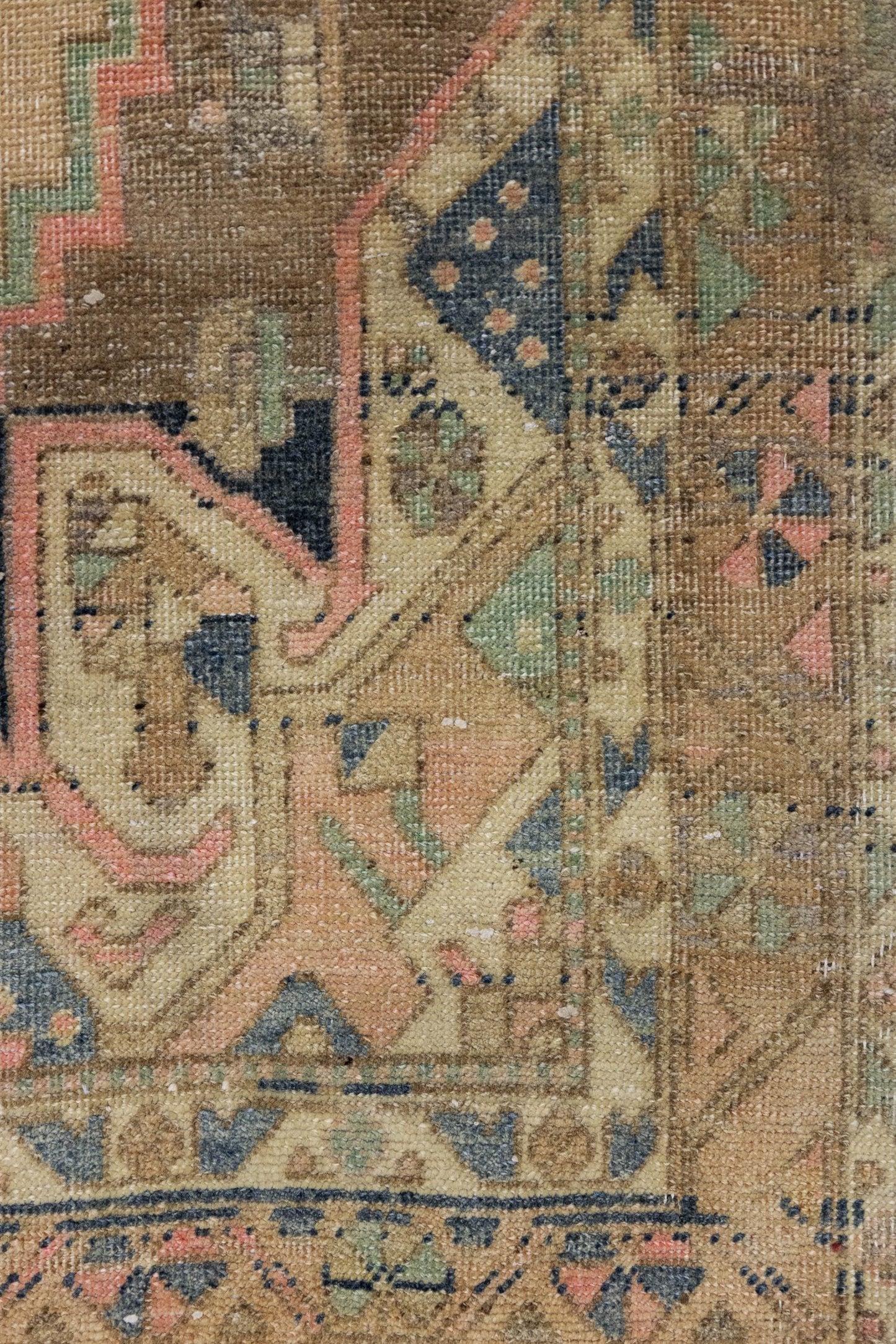 Vintage Zanjan Handwoven Tribal Rug, J86296