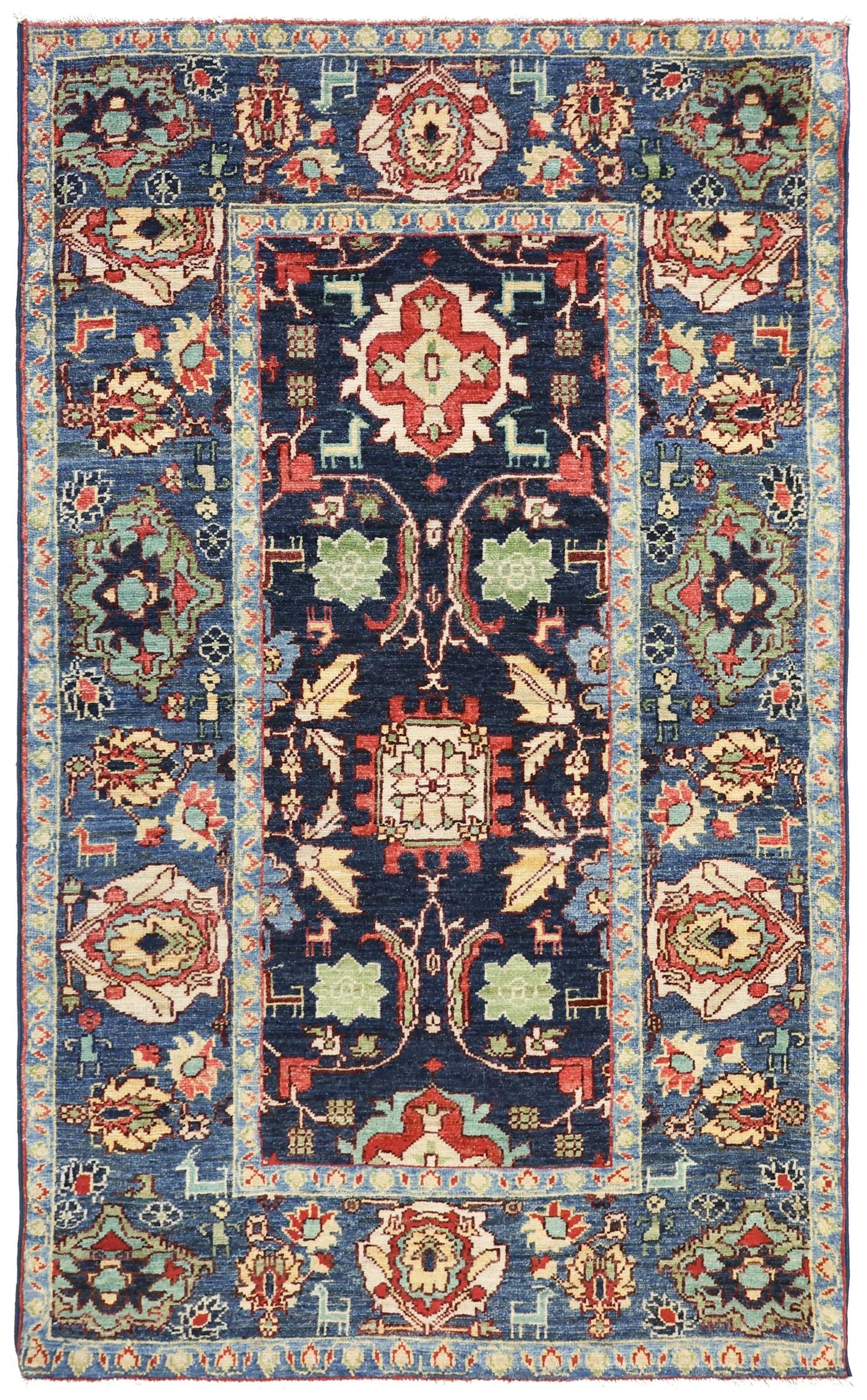 Ziegler Mahal Handwoven Tribal Rug Landry & Arcari