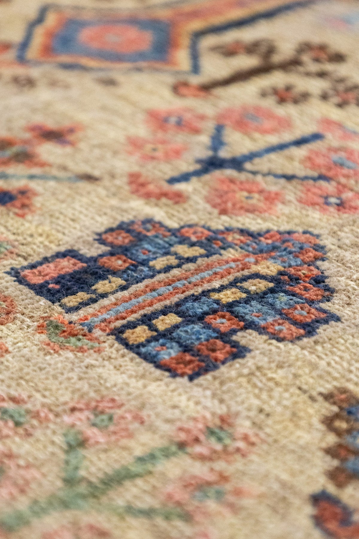 Antique Hamadan HandwovenRug, J89493