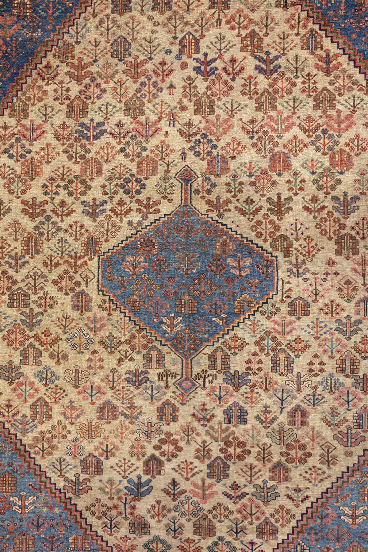 Antique Hamadan HandwovenRug, J89493