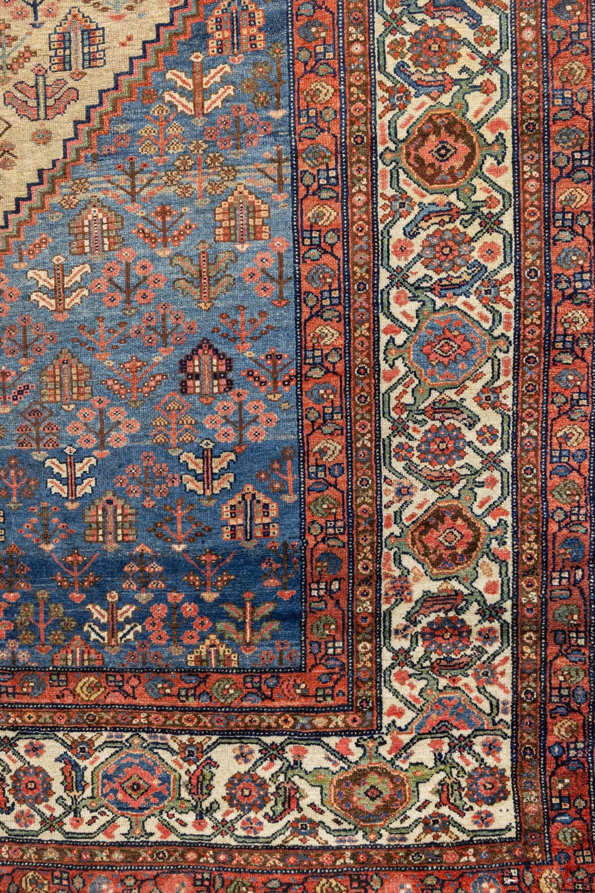 Antique Hamadan HandwovenRug, J89493