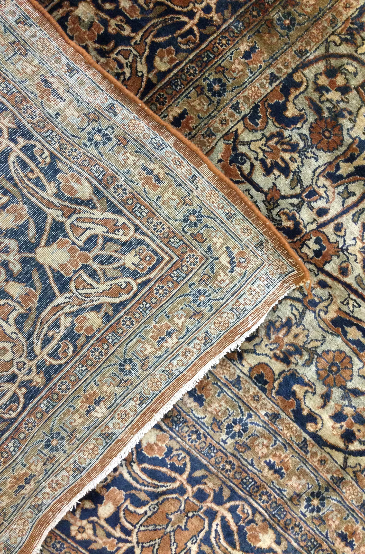 Antique Tabriz Handwoven Traditional Rug, 21339