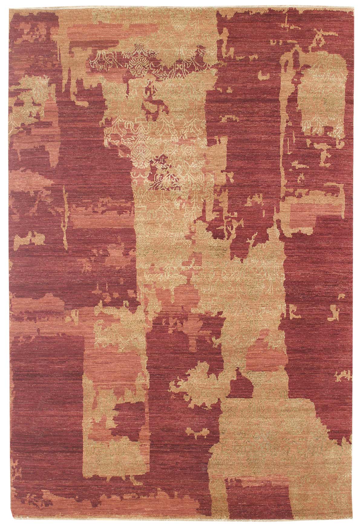 Erased Look Handwoven Contemporary Rug | Landry & Arcari – Landry ...