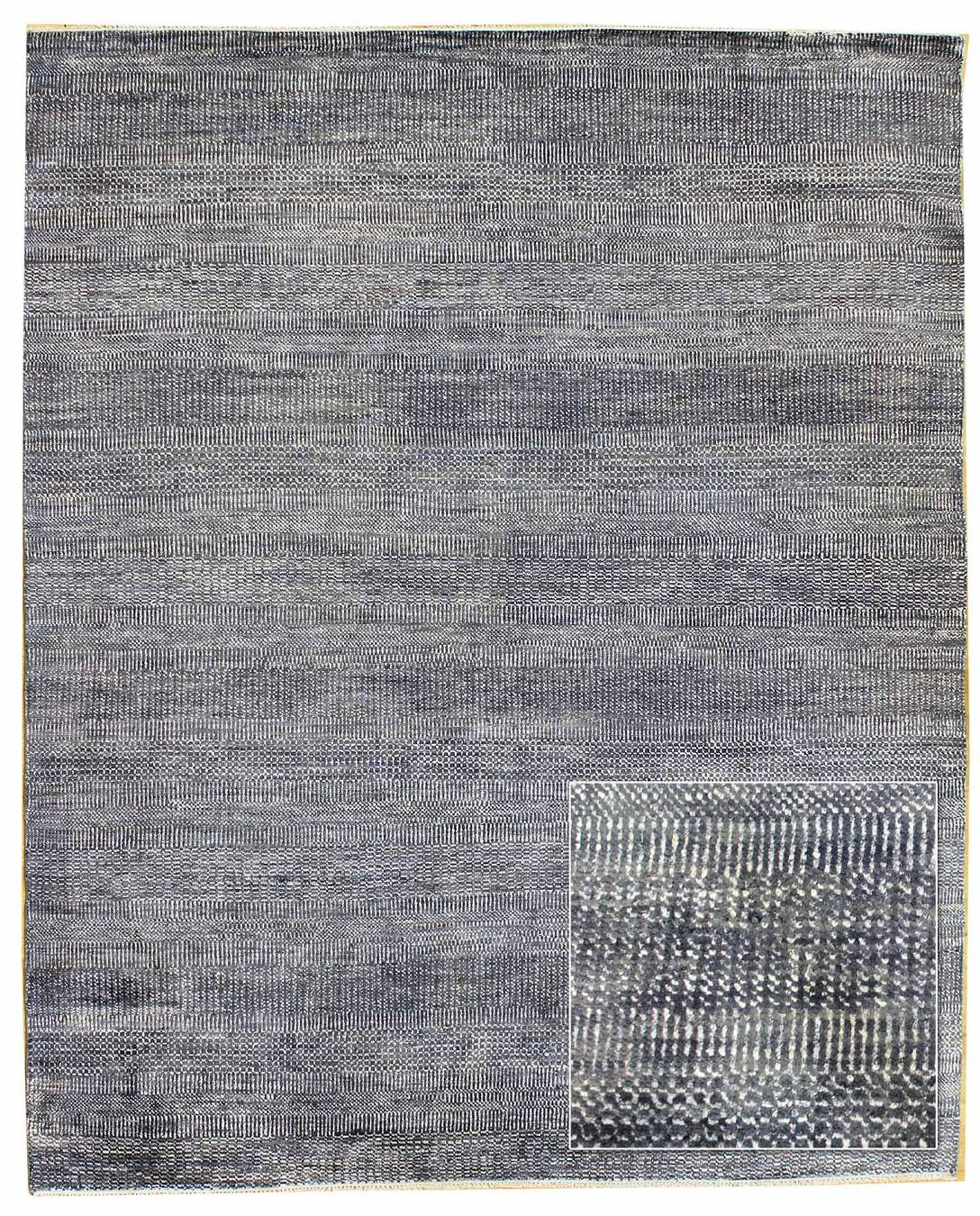 Illusion Pattern Handwoven Contemporary Rug