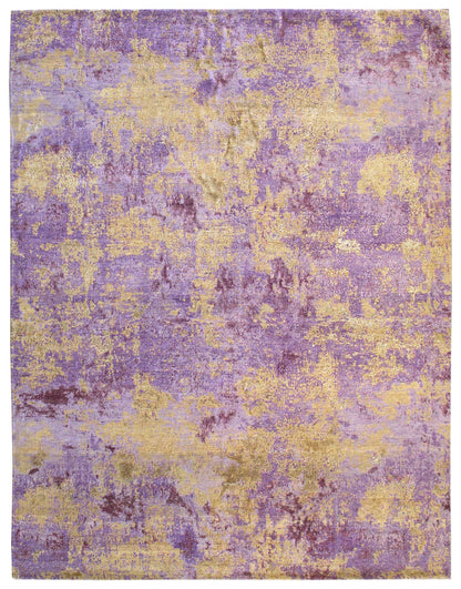 Organic Silk Handwoven Contemporary Rug