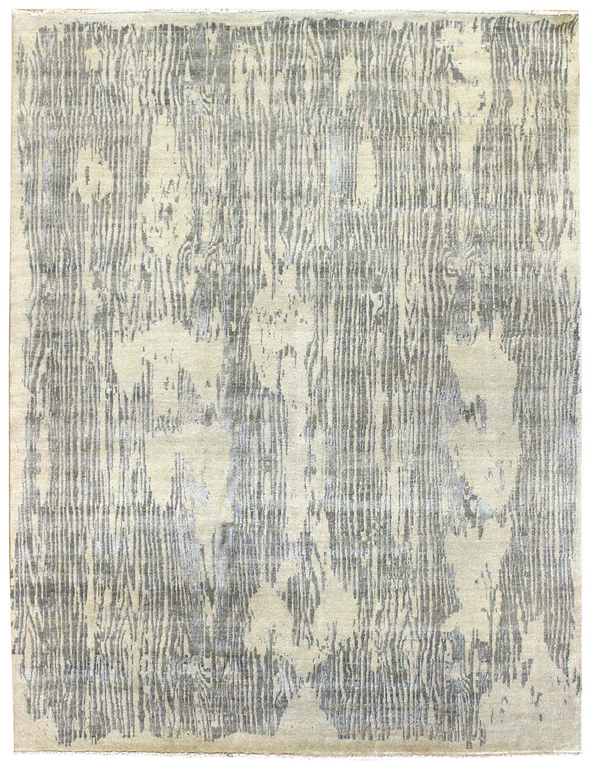Patinated Look Handwoven Contemporary Rug