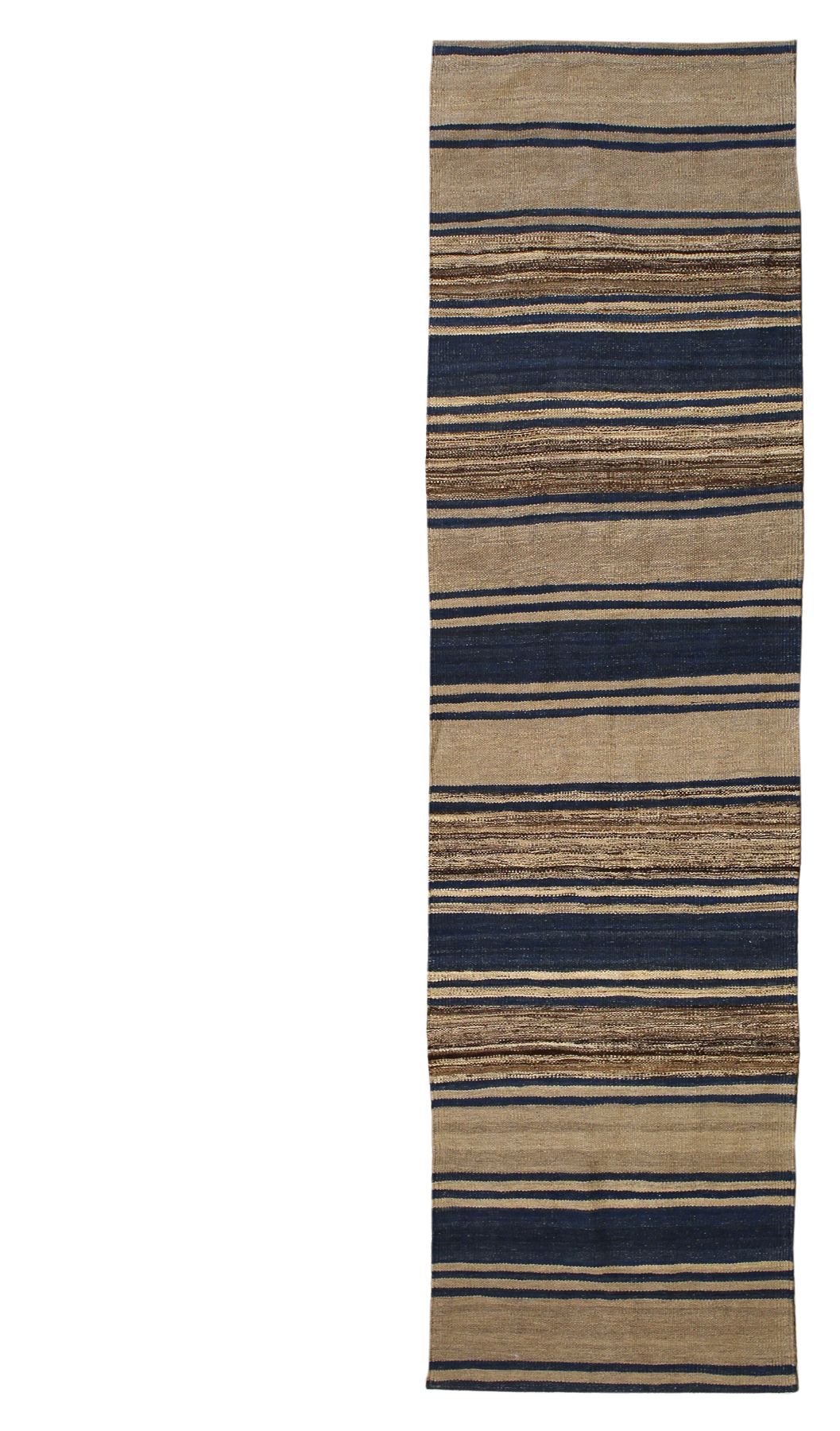 Striped Kilim Handwoven Contemporary Rug