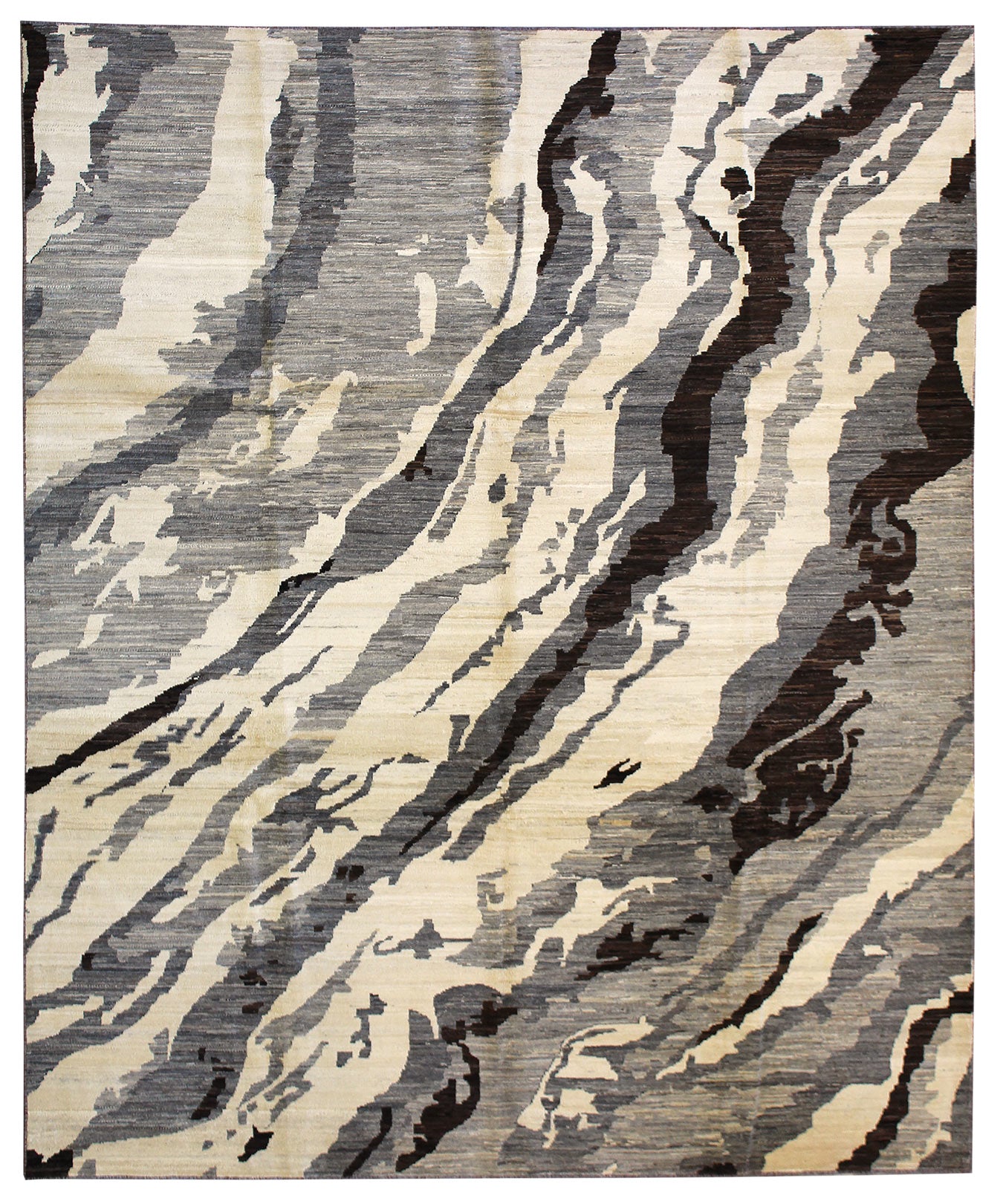 Wave Handwoven Contemporary Rug | Landry & Arcari