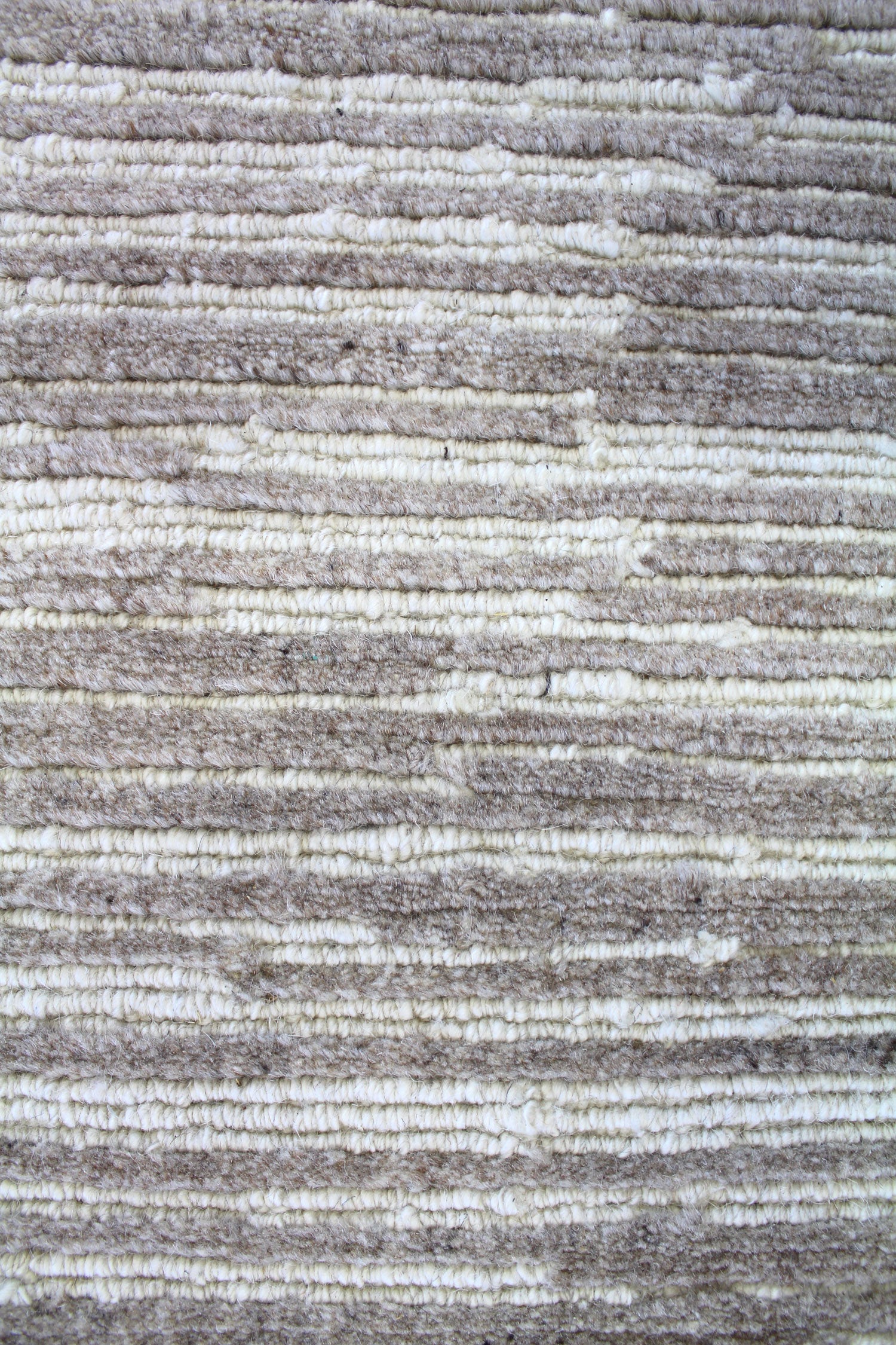 Wool Lines Handwoven Contemporary Rug, J57689