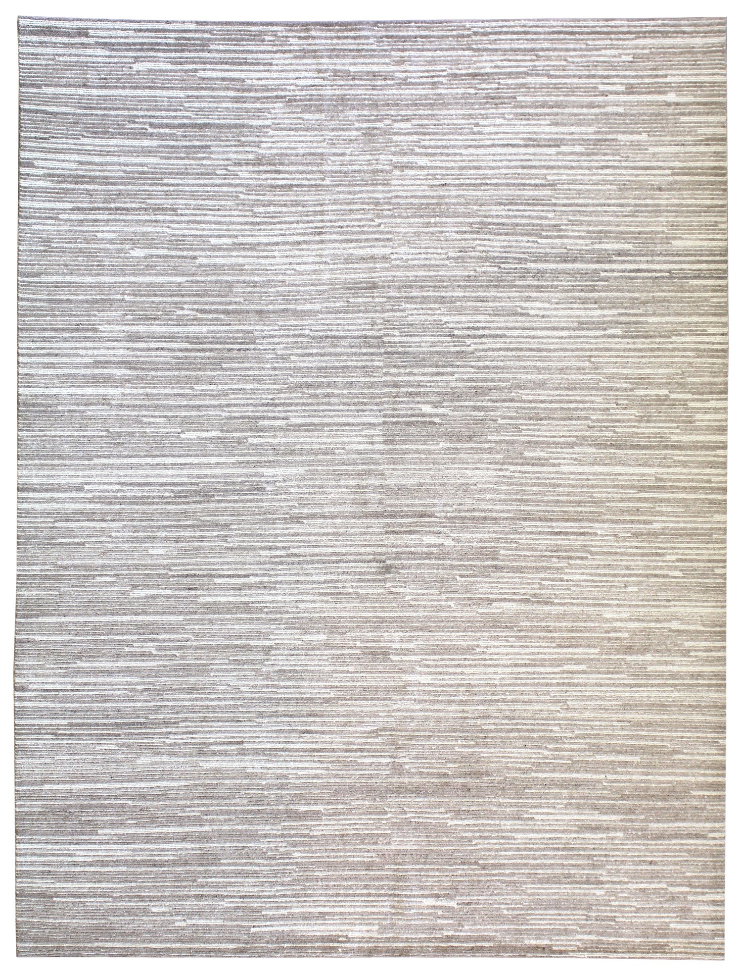 Wool Lines Handwoven Contemporary Rug