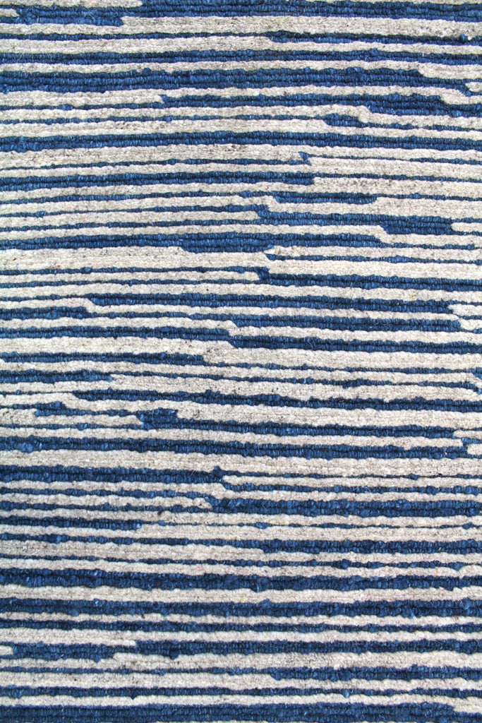 Wool Lines Handwoven Contemporary Rug | Landry & Arcari