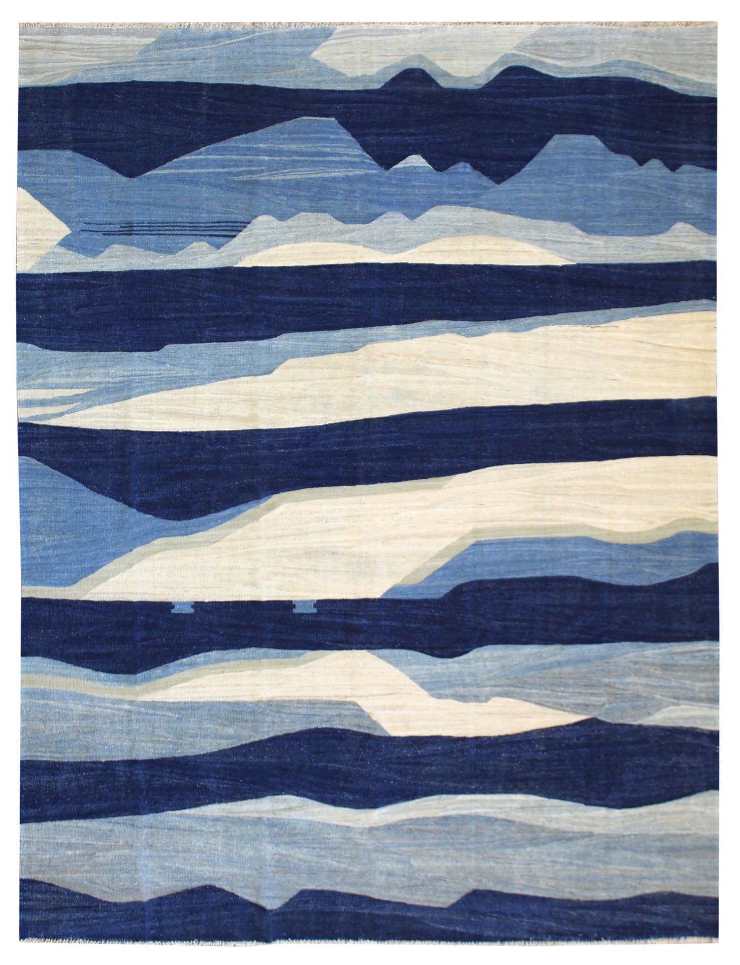 Waves Handwoven Contemporary Rug, J62044
