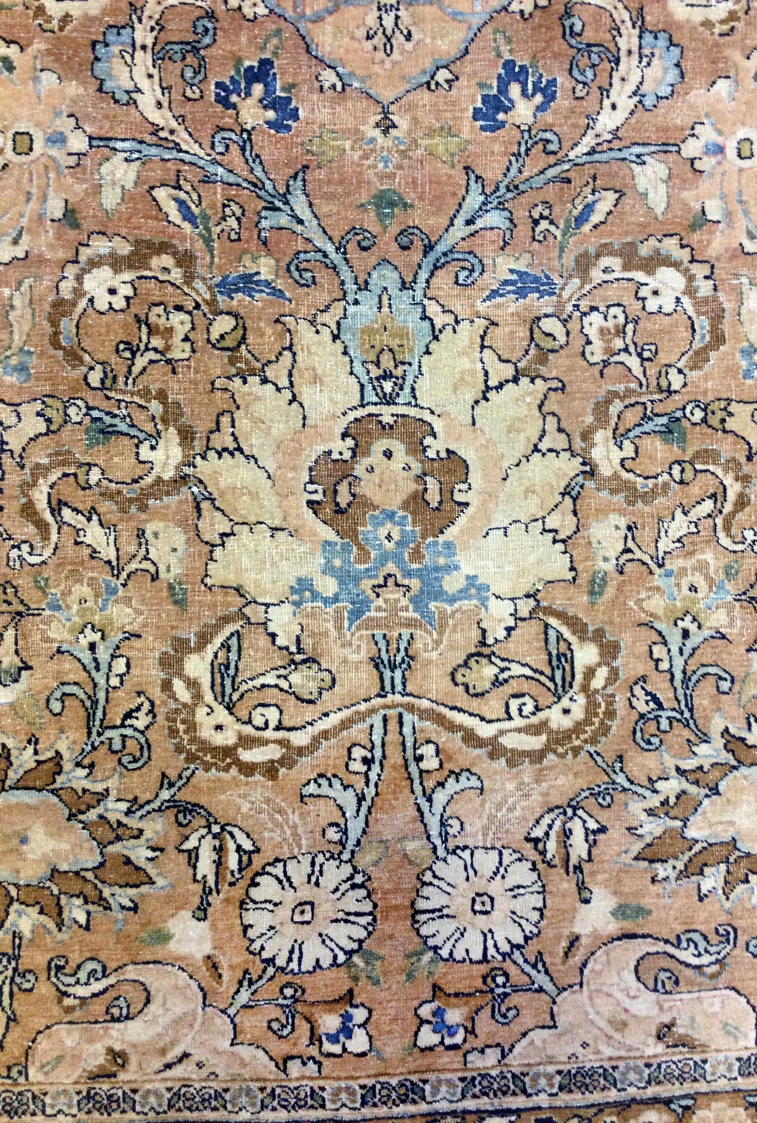 Antique Tabriz Handwoven Traditional Rug, JF5295