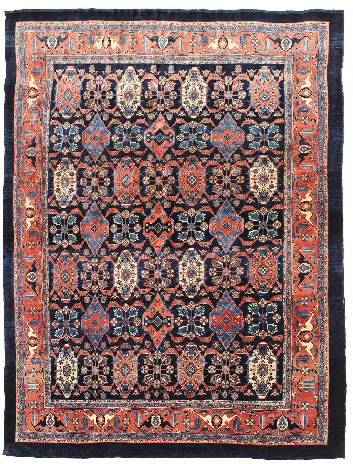 Ahvi Rug Halvai Bijar Handwoven Traditional Rug | Landry & Arcari – Landry ...
