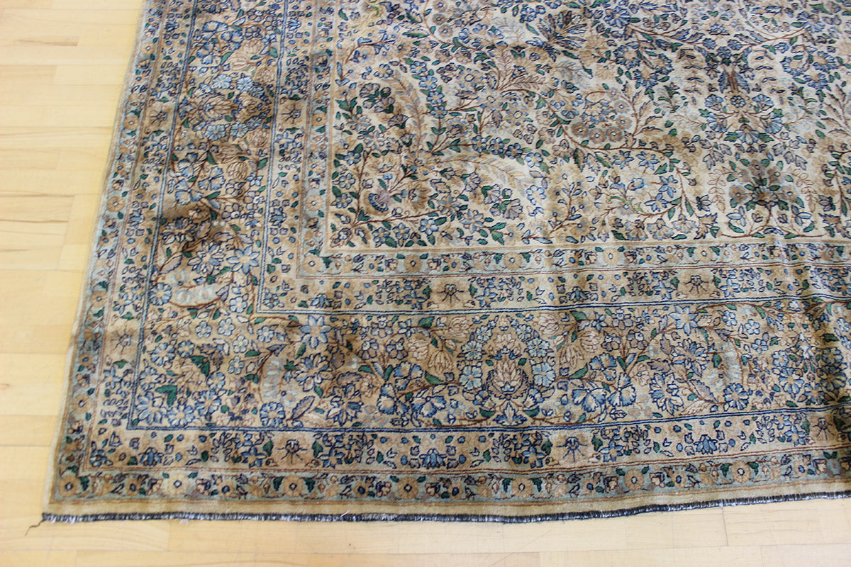 Antique Kerman Handwoven Traditional Rug, JF5952