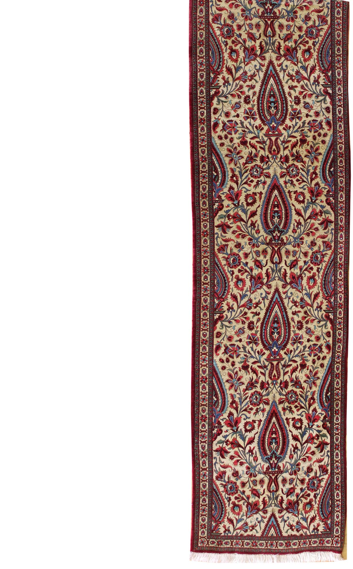 Antique Keshan Handwoven Traditional Rug