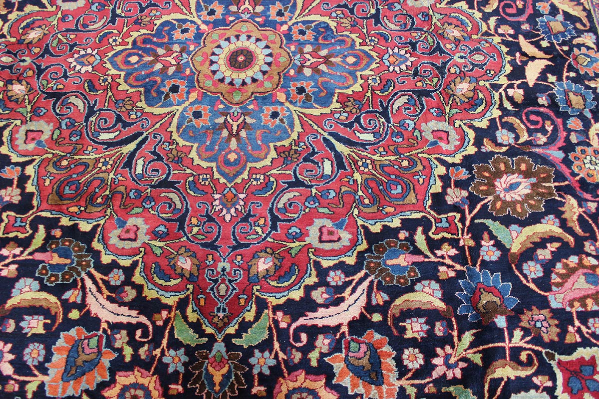 Antique Khurasan Handwoven Traditional Rug, JF3668