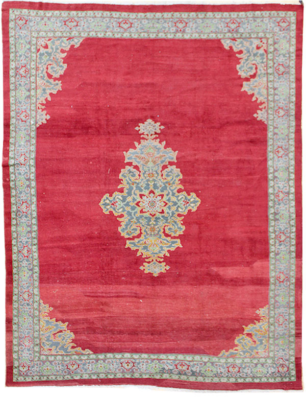 Antique Medallion Handwoven Traditional Rug