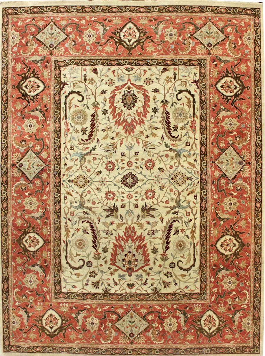 Moghul Handwoven Traditional Rug