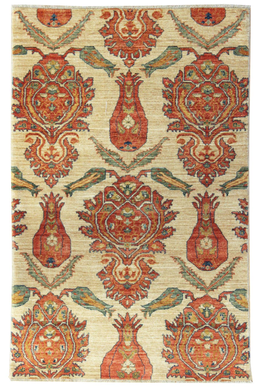 Ottoman Handwoven Traditional Rug