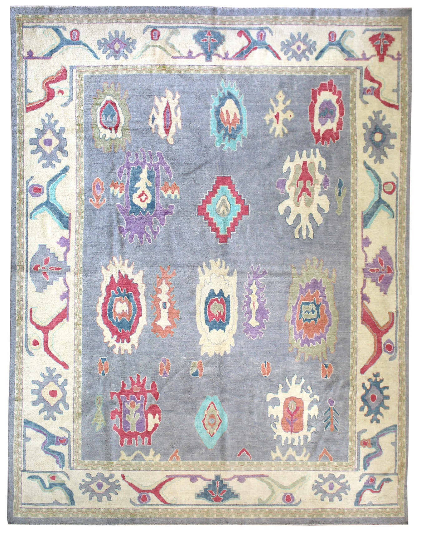 Oushak Handwoven Traditional Rug