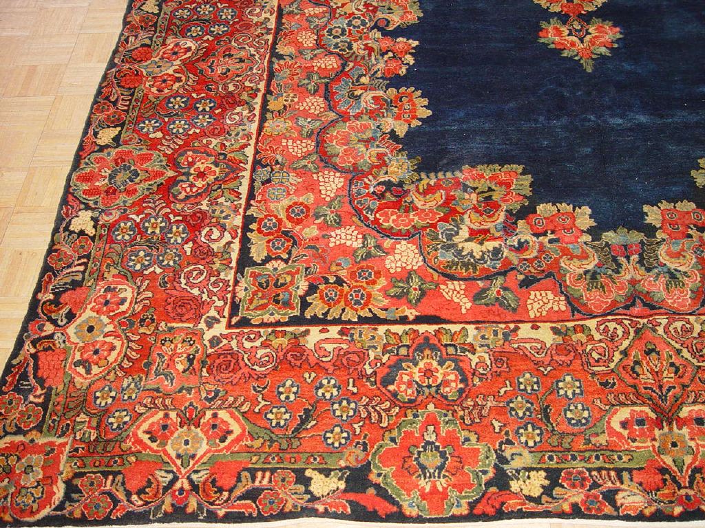 Antique Sarouk Handwoven Traditional Rug, JF2298