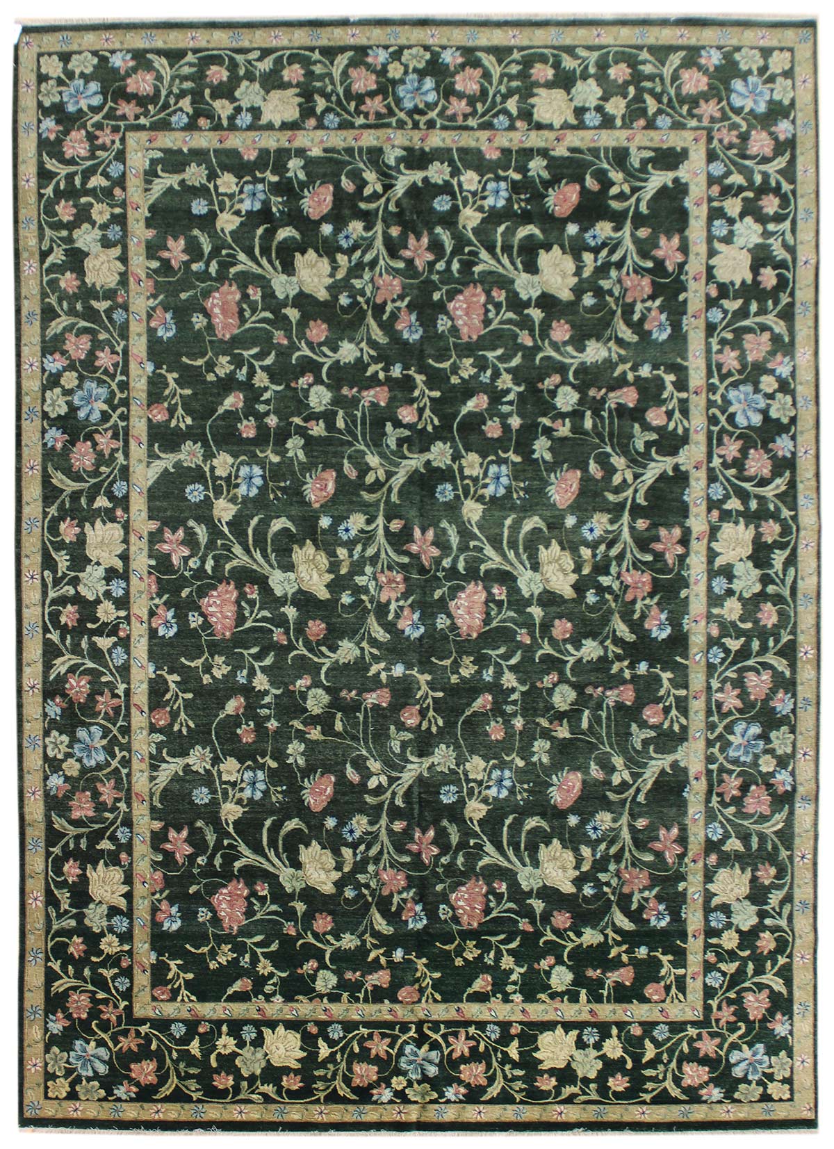 Savonnerie Handwoven Traditional Rug | Landry & Arcari