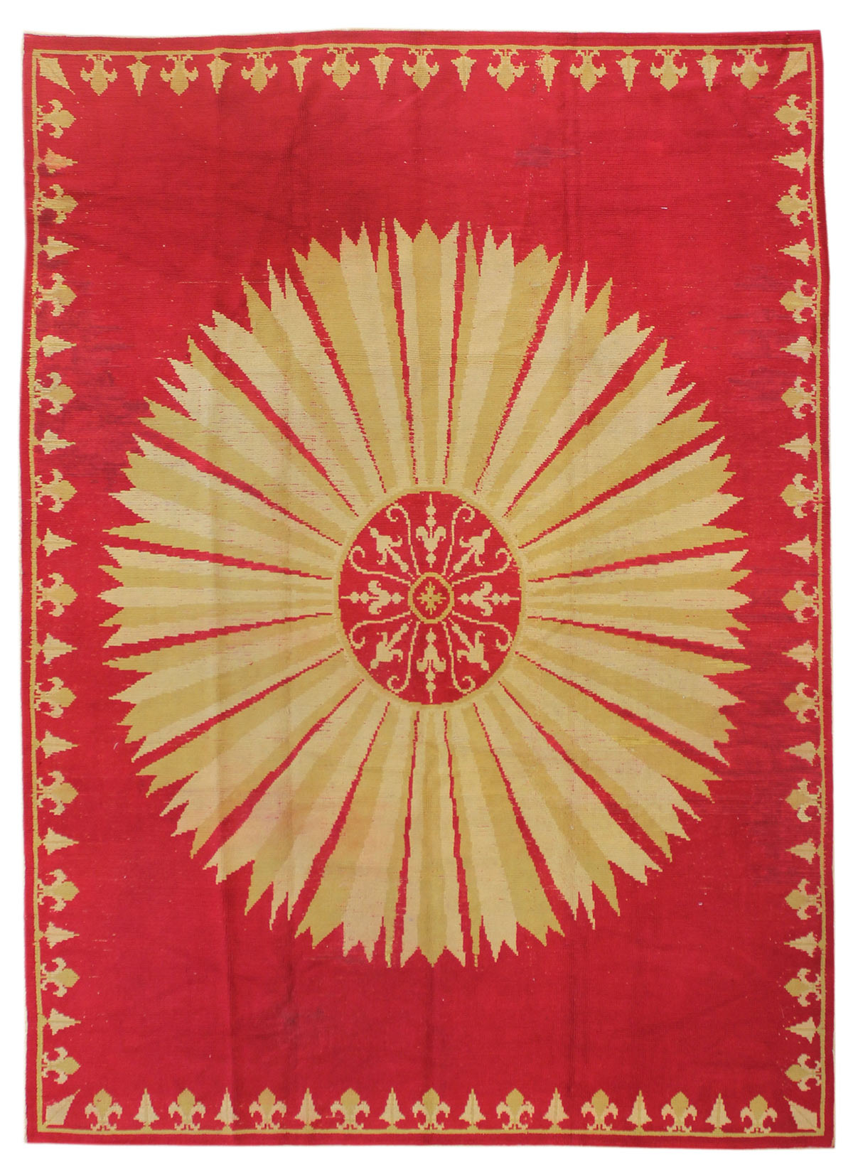 Antique Spanish Handwoven Traditional Rug | Landry & Arcari