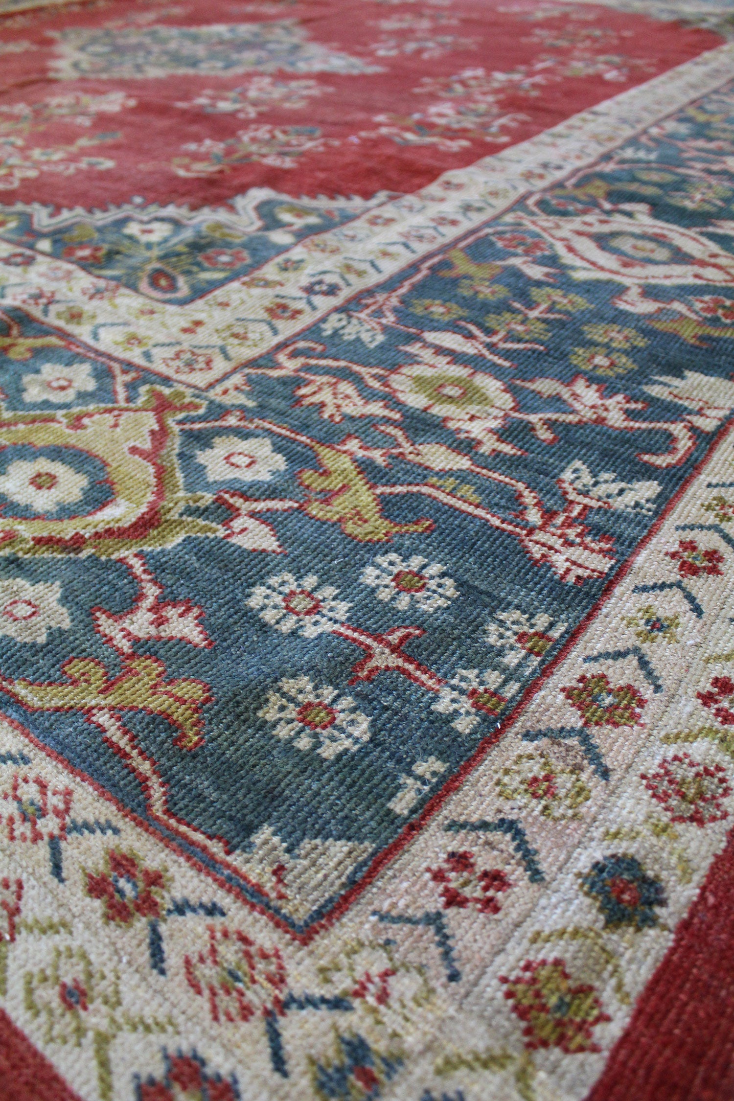 Antique Sultanabad Handwoven Traditional Rug, JF8013